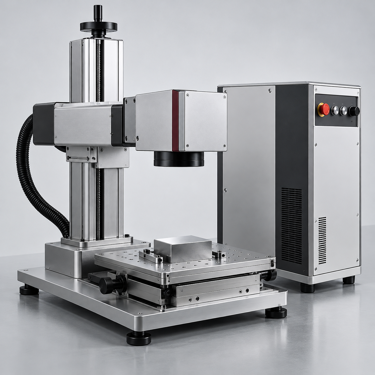 Equipo industrial genérico ilustrativo de esta tecnología; no representa el modelo exacto.