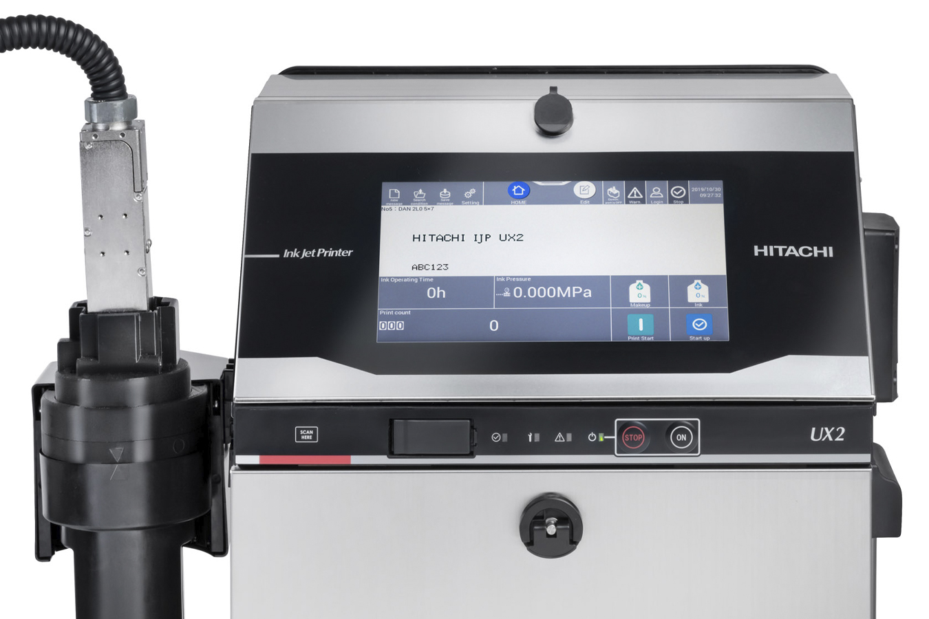 Ocho puntos importantes de las INKJET UX2 de HITACHI sobre cualquier